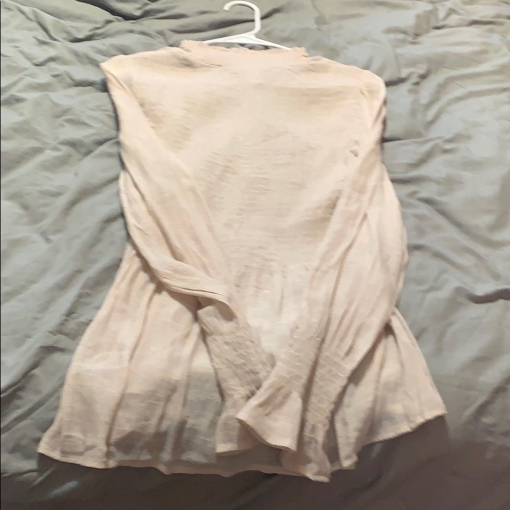 Smocked Boutique Blouse - Medium